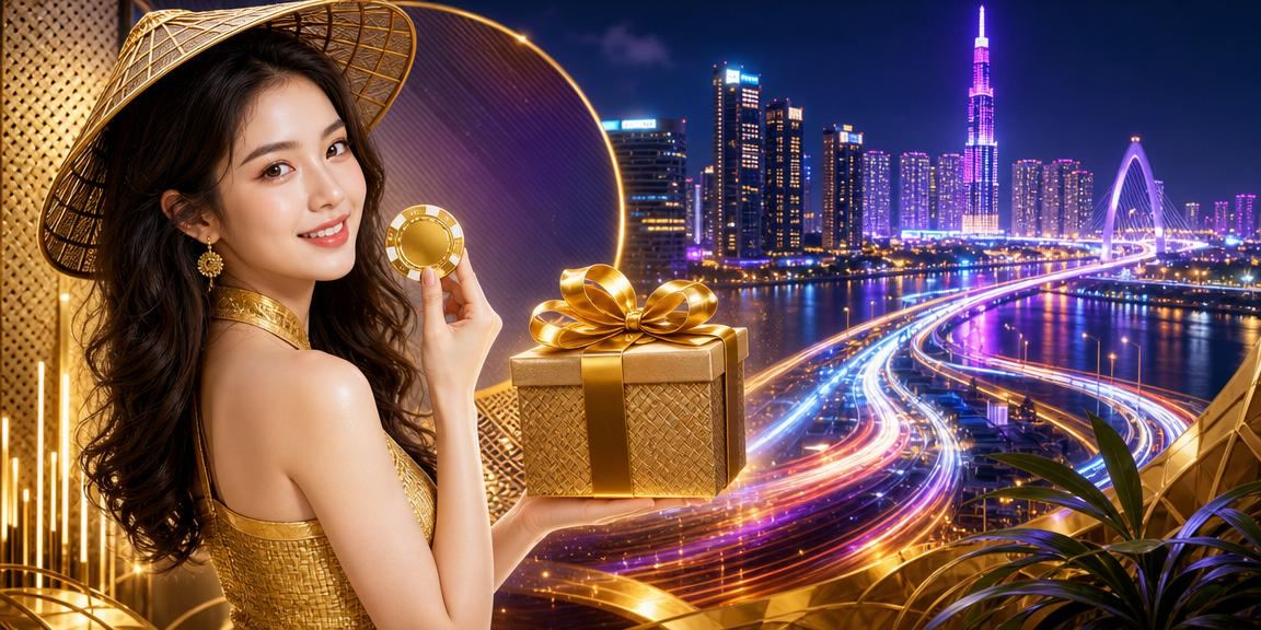 Người chơi sử dụng ứng dụng casino trên điện thoại tại Thành phố Hồ Chí Minh với nón lá truyền thống