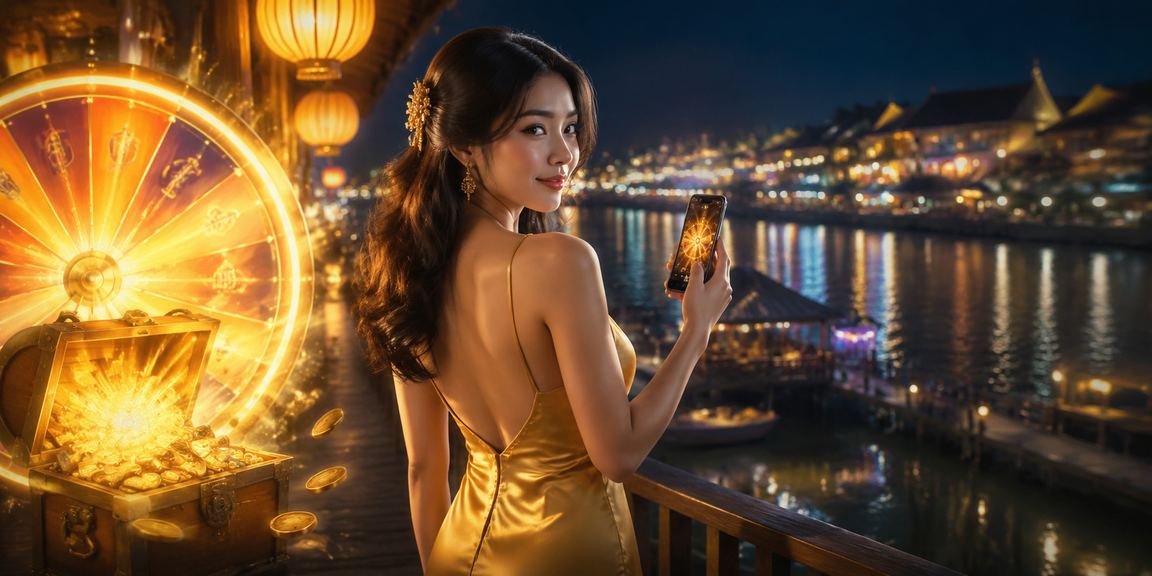 Cảnh chơi roulette sôi động bên bờ sông Mekong, không gian giải trí đặc sắc